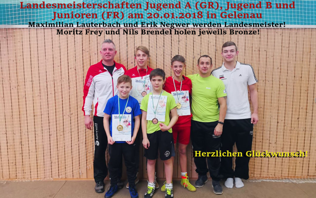 Landesmeisterschaften 20.01.2018 in Gelenau
