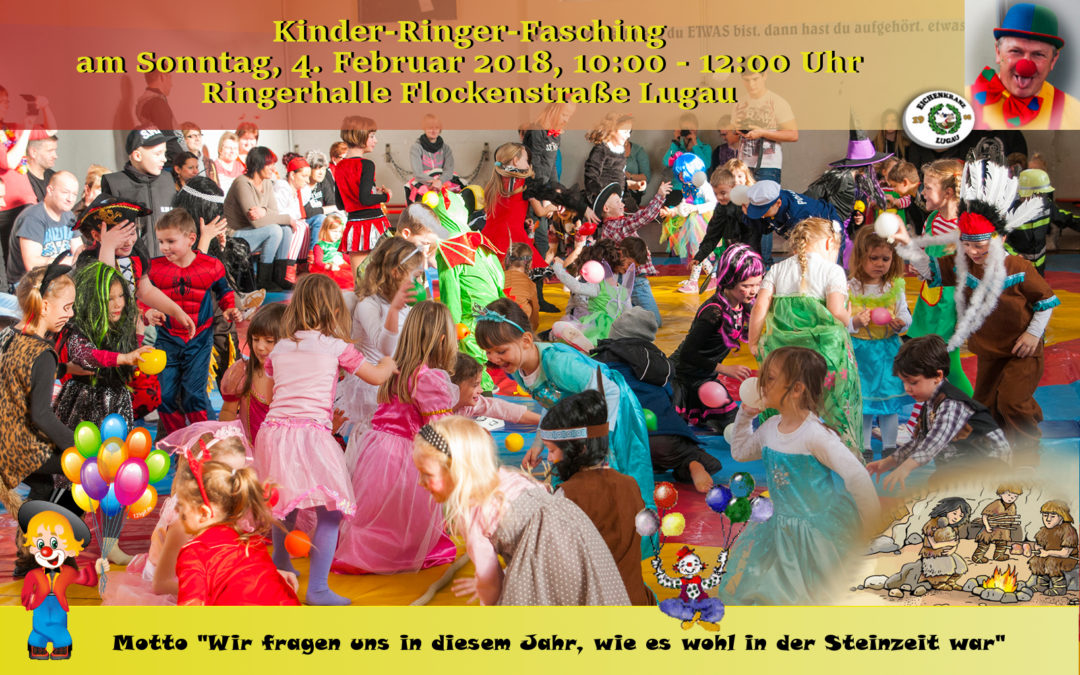 Kinder-Ringer-Fasching am 04.02.2018